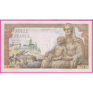 1000 Francs Demeter Etat...