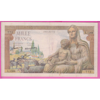 1000 Francs Demeter Etat...