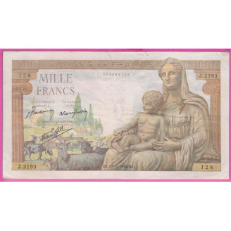 1000 Francs Demeter Etat...