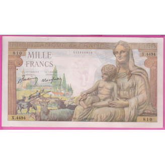 1000 Francs Demeter Etat...