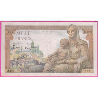 1000 Francs Demeter Etat...