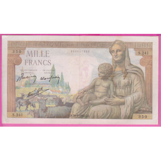 1000 Francs Demeter Etat...