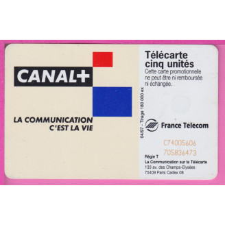 GN 344 4/97 4500 EX CANAL+...