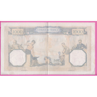 France Etat TB+ 1000 Francs...