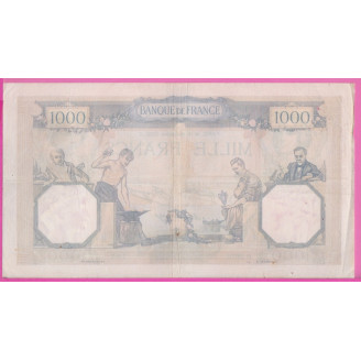 France Etat TB+ 1000 Francs...