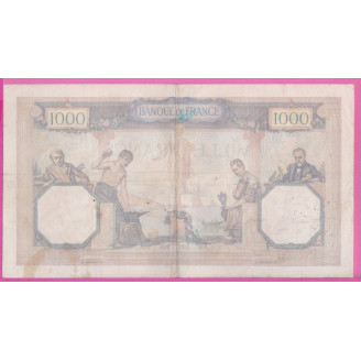 France Etat TB+ 1000 Francs...