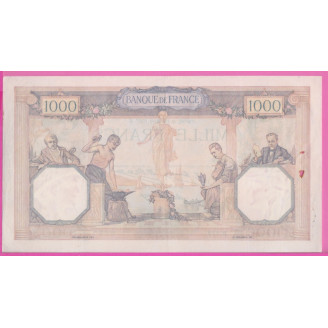 France Etat TTB 1000 Francs...