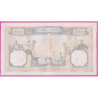 France Etat TTB 1000 Francs...