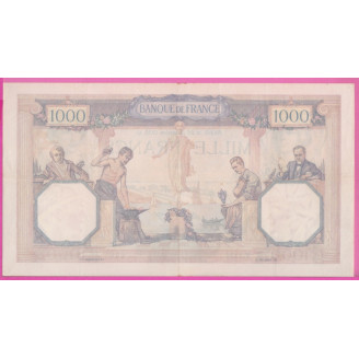 France Etat TTB 1000 Francs...