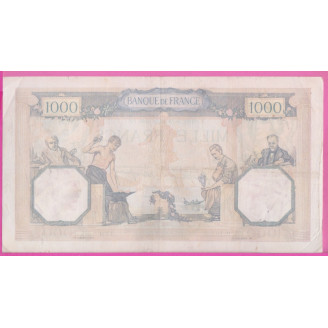 France Etat TTB 1000 Francs...