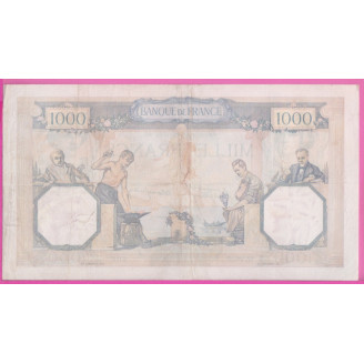 France Etat TTB 1000 Francs...