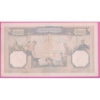 France Etat TTB 1000 Francs...