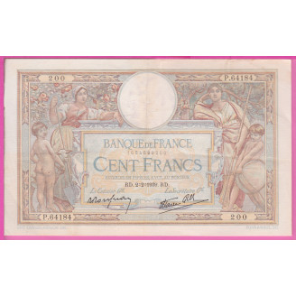 100 Francs LOM 02.02.1939...