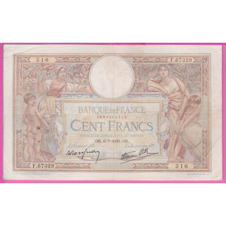 100 Francs LOM 06.07.1937...