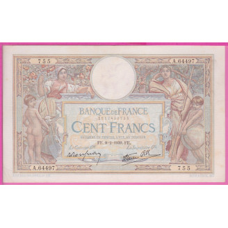 100 Francs LOM 09.02.1939...