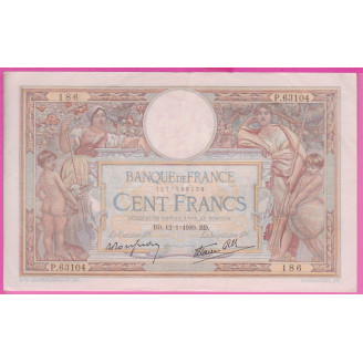 100 Francs LOM 12.01.1939...