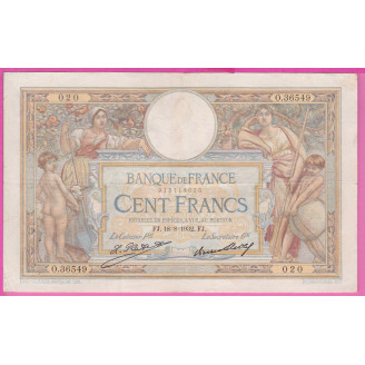 100 Francs LOM 18.08.1932...