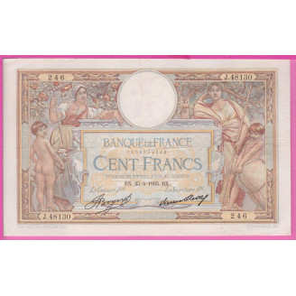 100 Francs LOM 25.04.1935...