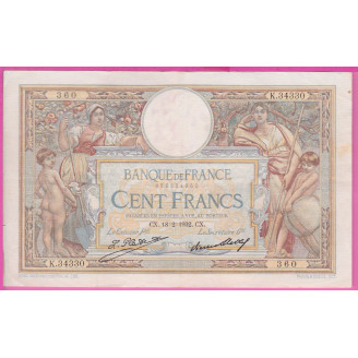 100 Francs LOM 18.02.1932...