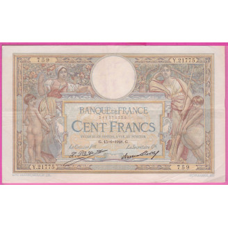 100 Francs LOM 15.06.1928...