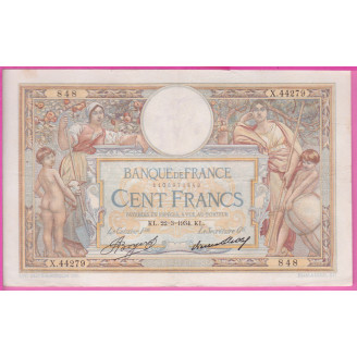 100 Francs LOM 22.03.1934...