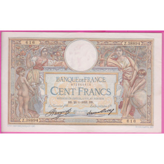 100 Francs LOM 26.01.1933...