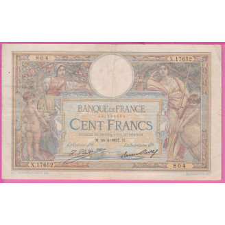 100 Francs LOM 20.04.1927...