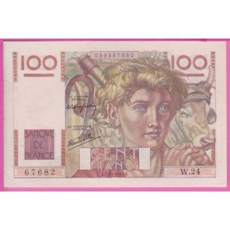 100 Francs Jeune Paysan...