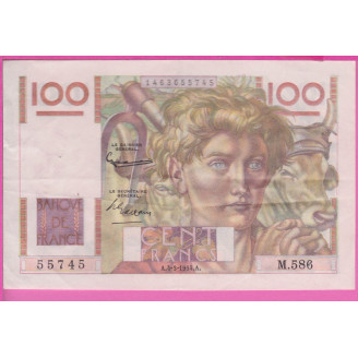 100 Francs Jeune Paysan...