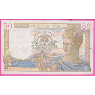 50 Francs Cérès ETAT TTB-...