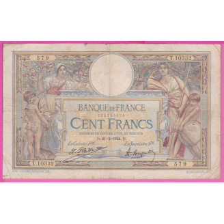 100 Francs LOM 21-02-1924...