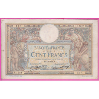 100 Francs LOM 11-12-1926...