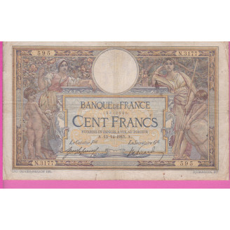 100 Francs LOM 13-12-1915...