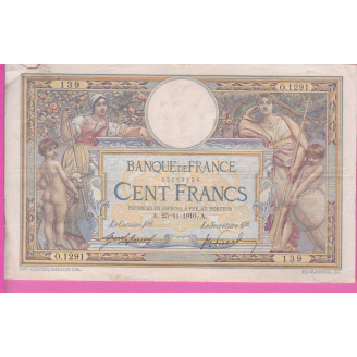 100 Francs LOM 25-11-1910...