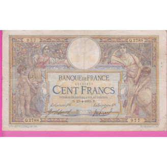 100 Francs LOM 23-04-1915...