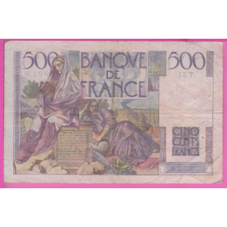 France Etat TB+ 500 Francs...