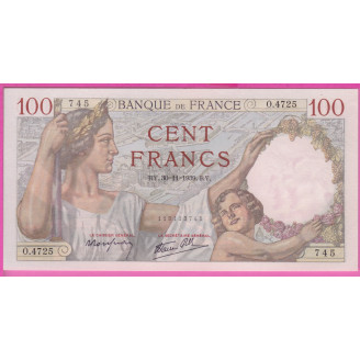 100 Francs Sully  Etat SPL+...