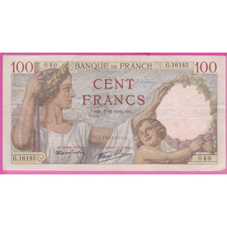 100 Francs Sully  Etat TTB+...