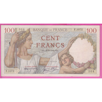 100 Francs Sully  Etat TTB...