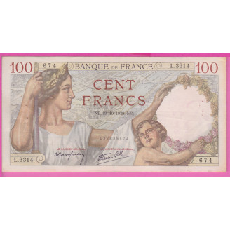 100 Francs Sully  Etat TTB...