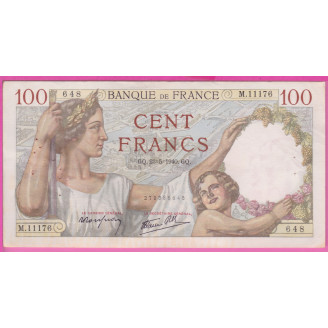 100 Francs Sully  Etat TTB+...