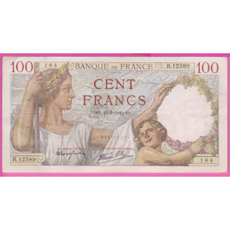 100 Francs Sully  Etat TTB+...