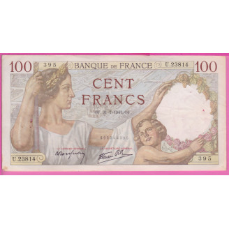 100 Francs Sully  Etat TTB...