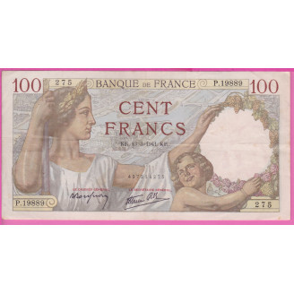 100 Francs Sully  Etat TTB...