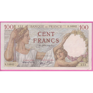 100 Francs Sully  Etat TTB...