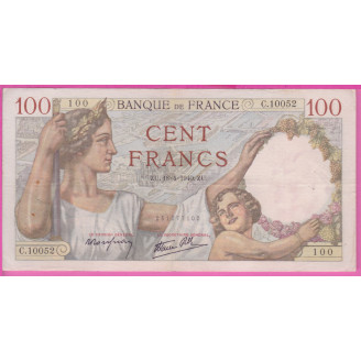 100 Francs Sully  Etat TTB-...