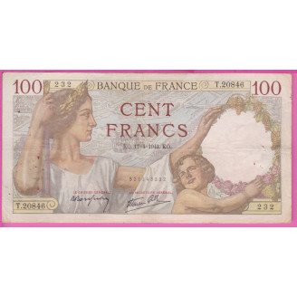 100 Francs Sully  Etat TTB-...