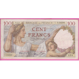 100 Francs Sully  Etat TTB...