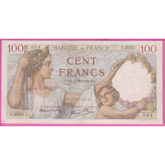 100 Francs Sully  Etat TTB-...