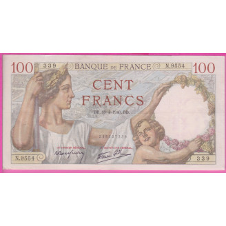 100 Francs Sully  Etat SUP-...